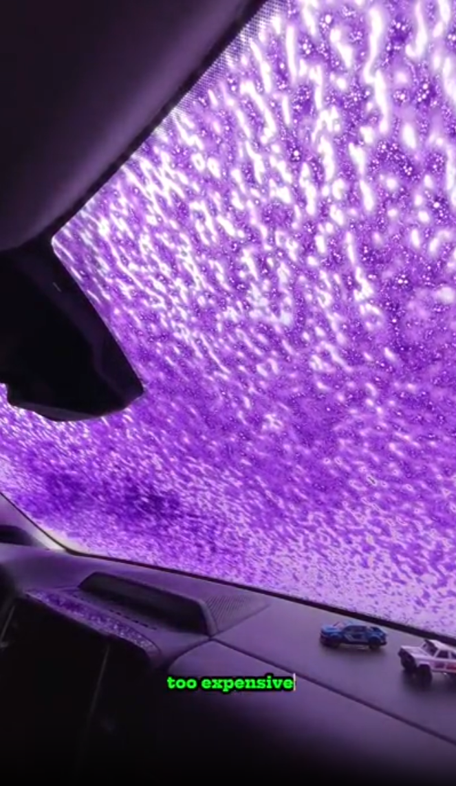 Even coverage for soap and foam